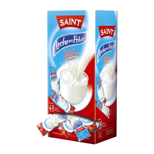 Leche en Polvo Entera Stick (48×4g)