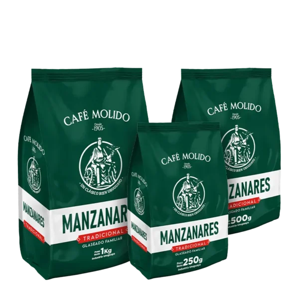 Café Molido Glaseado Manzanares