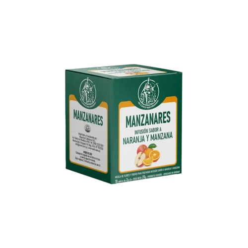 Té Sabor Naranja y Manzana Sobres Individuales (10x2g)