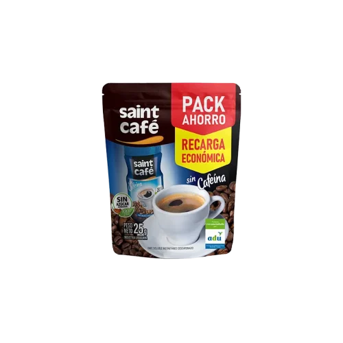 Café Soluble Descafeinado Recarga 25g