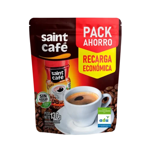 Café Soluble Clásico
Recarga 130g