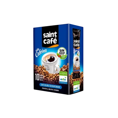 Café Soluble Descafeinado Stick (10x1,7g)