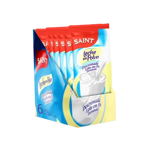 Leche en Polvo Descremada Stick (6×20g)